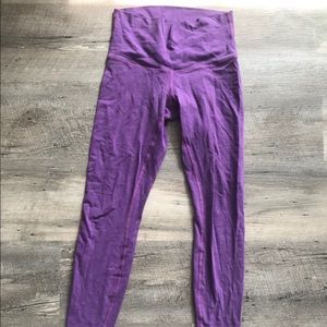 Lululemon purple cotton pants
